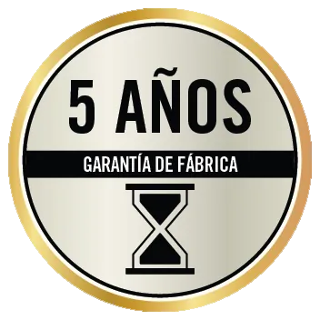 Garantía 5 años