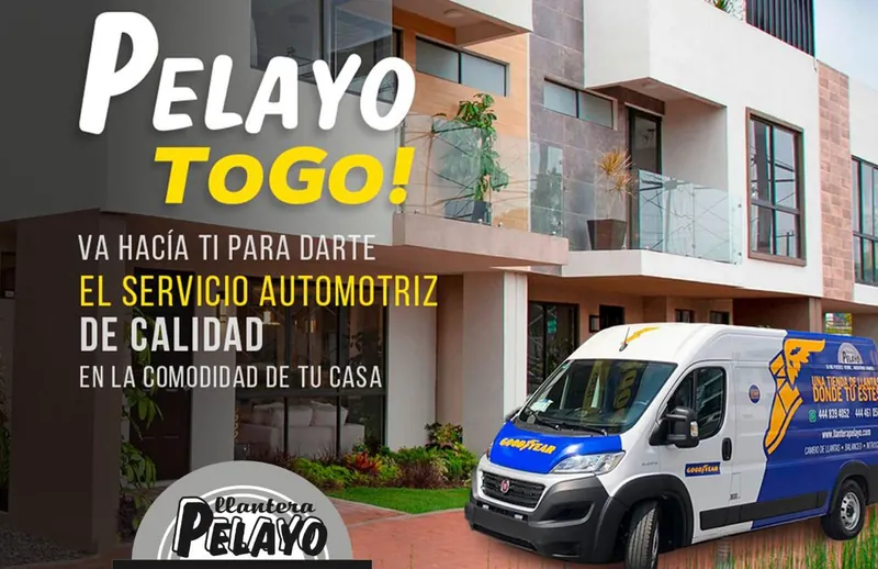 Unidad Pelayo To Go cambiando llantas a domicilio en San Luis Potosí